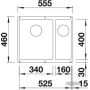 Кухонная мойка Blanco Subline 340/160-U
