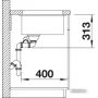 Кухонная мойка Blanco Subline 340/160-U