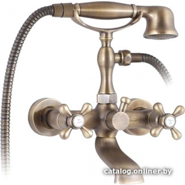 Смеситель Kaiser Carlson Style (старая бронза) [44223-2 An]