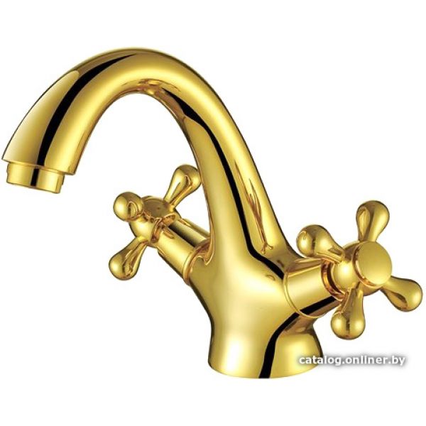 Смеситель Kaiser Carlson Style (золотой) [44313-3 Gold]